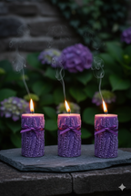 Serenity Lavender Pilllar Candle