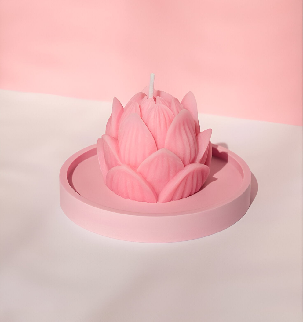 Lotus Flower Candle