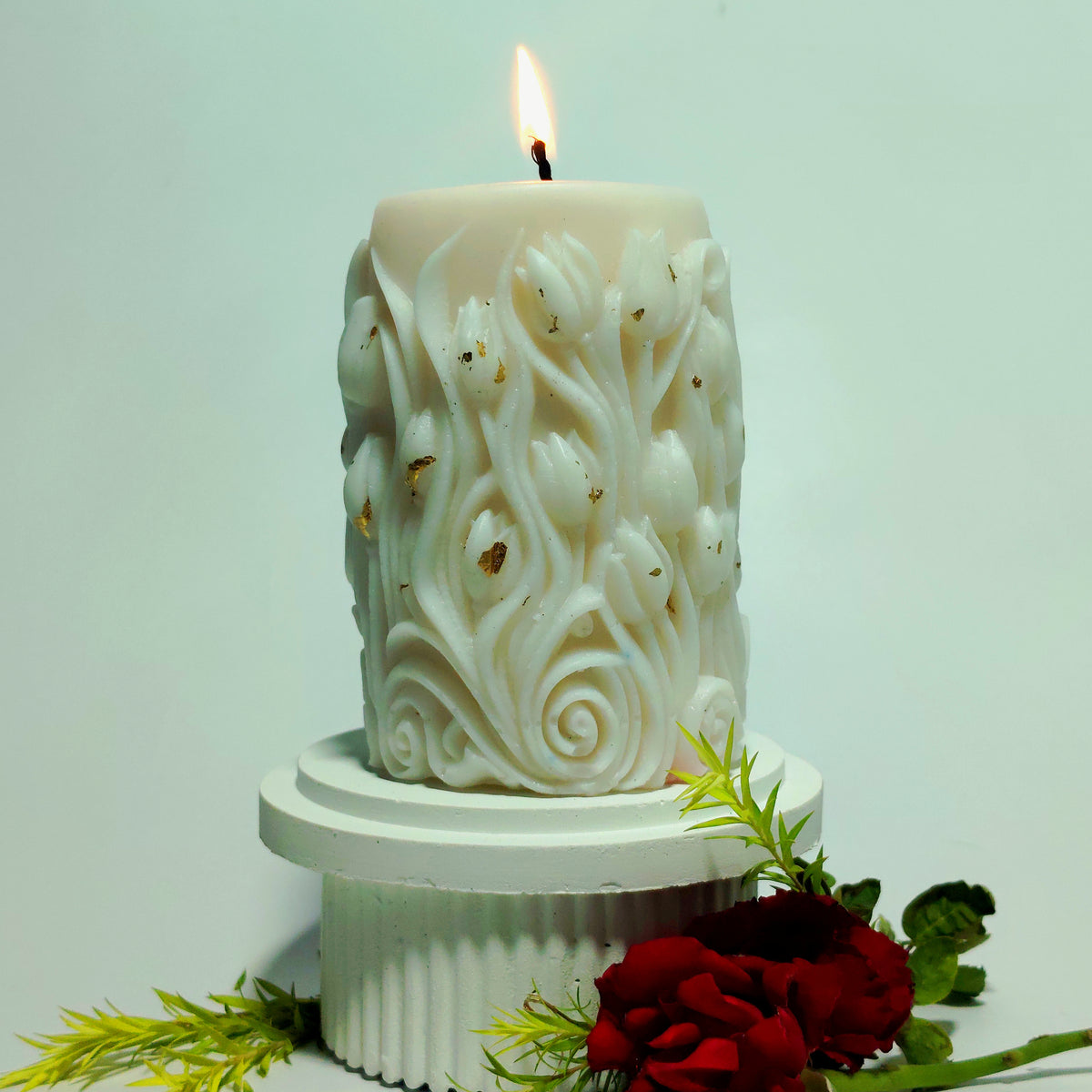 Whirl Of Wishes - Pillar Candle