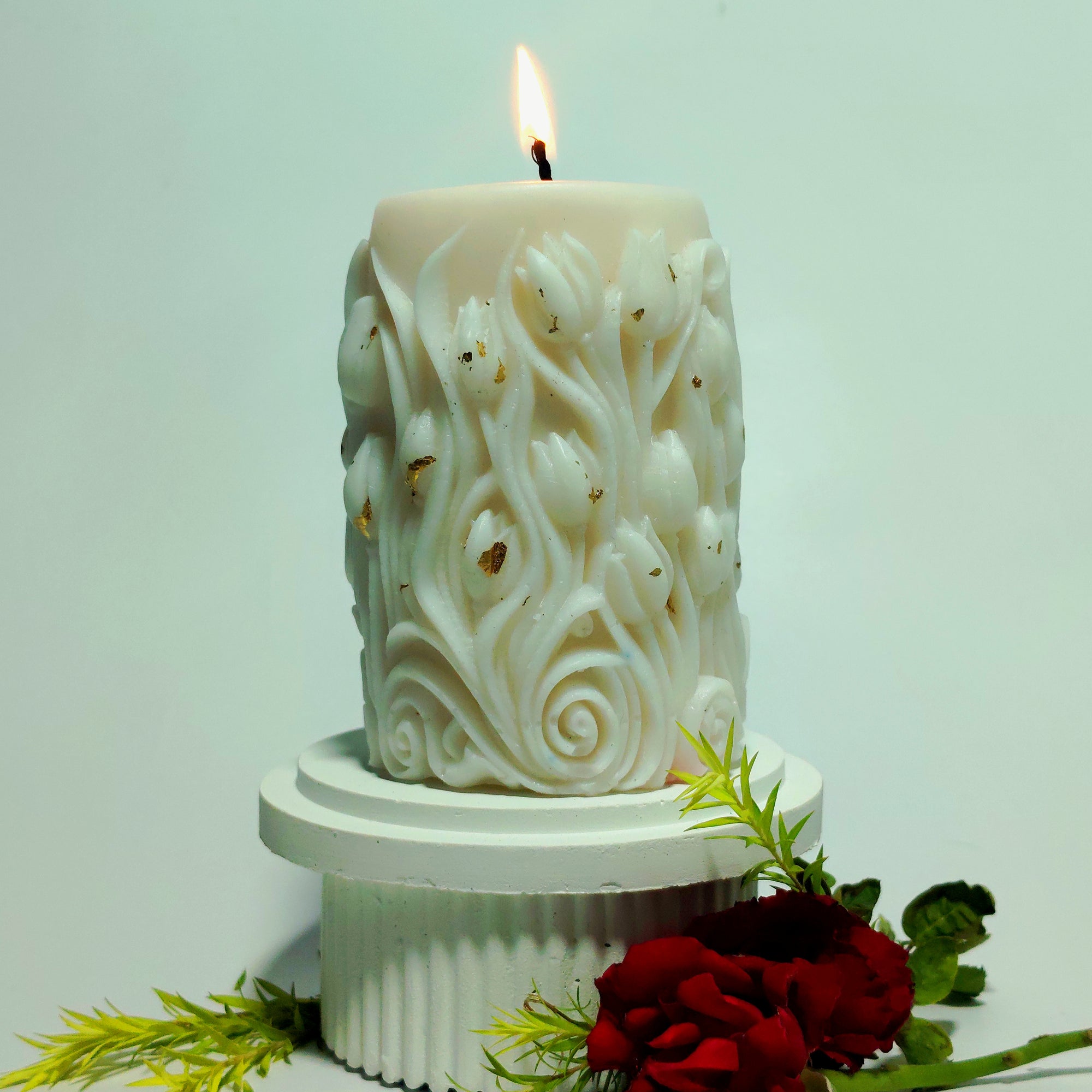 Whirl Of Wishes - Pillar Candle