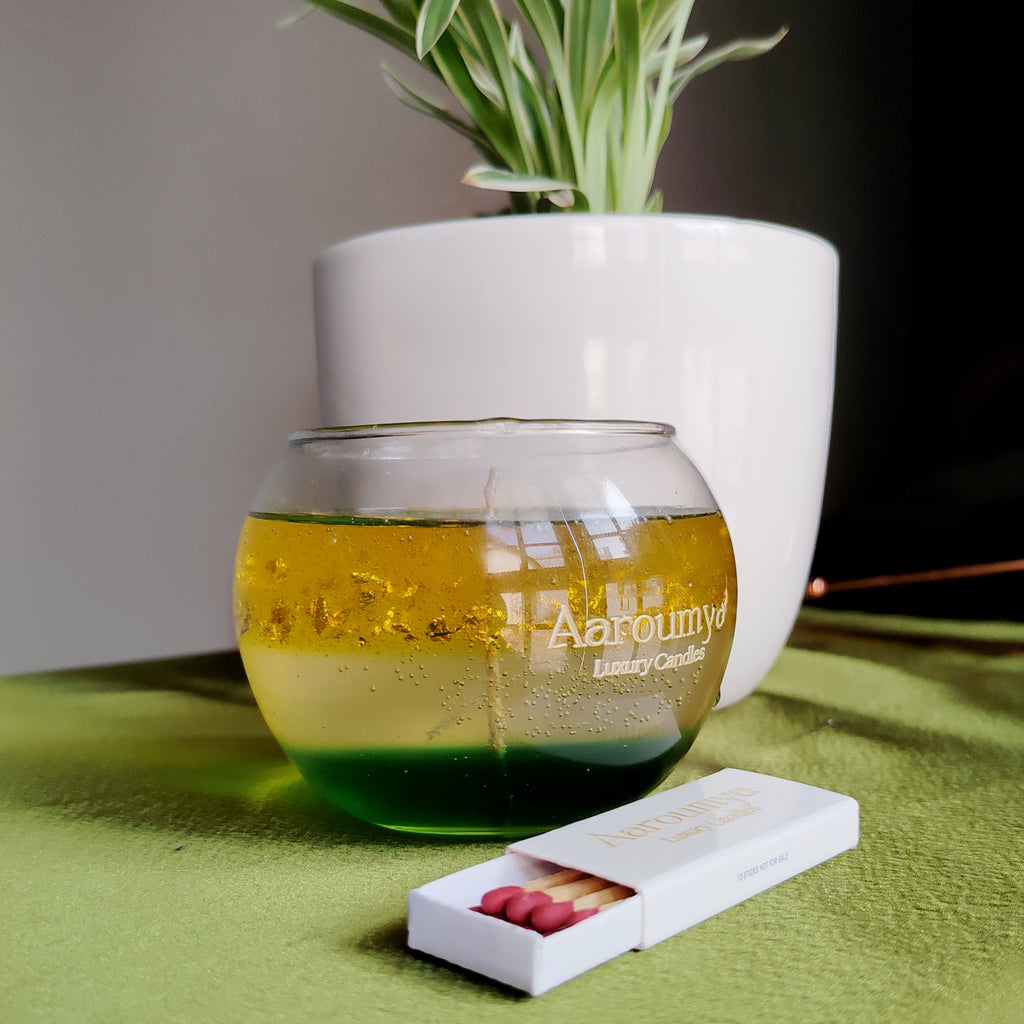 Scented GlowSphere - 3 Shade Gel Candle
