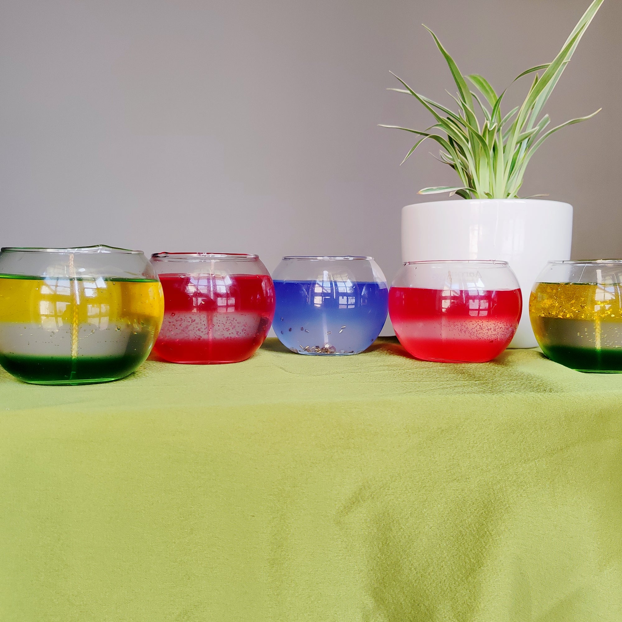 Scented GlowSphere - 3 Shade Gel Candle