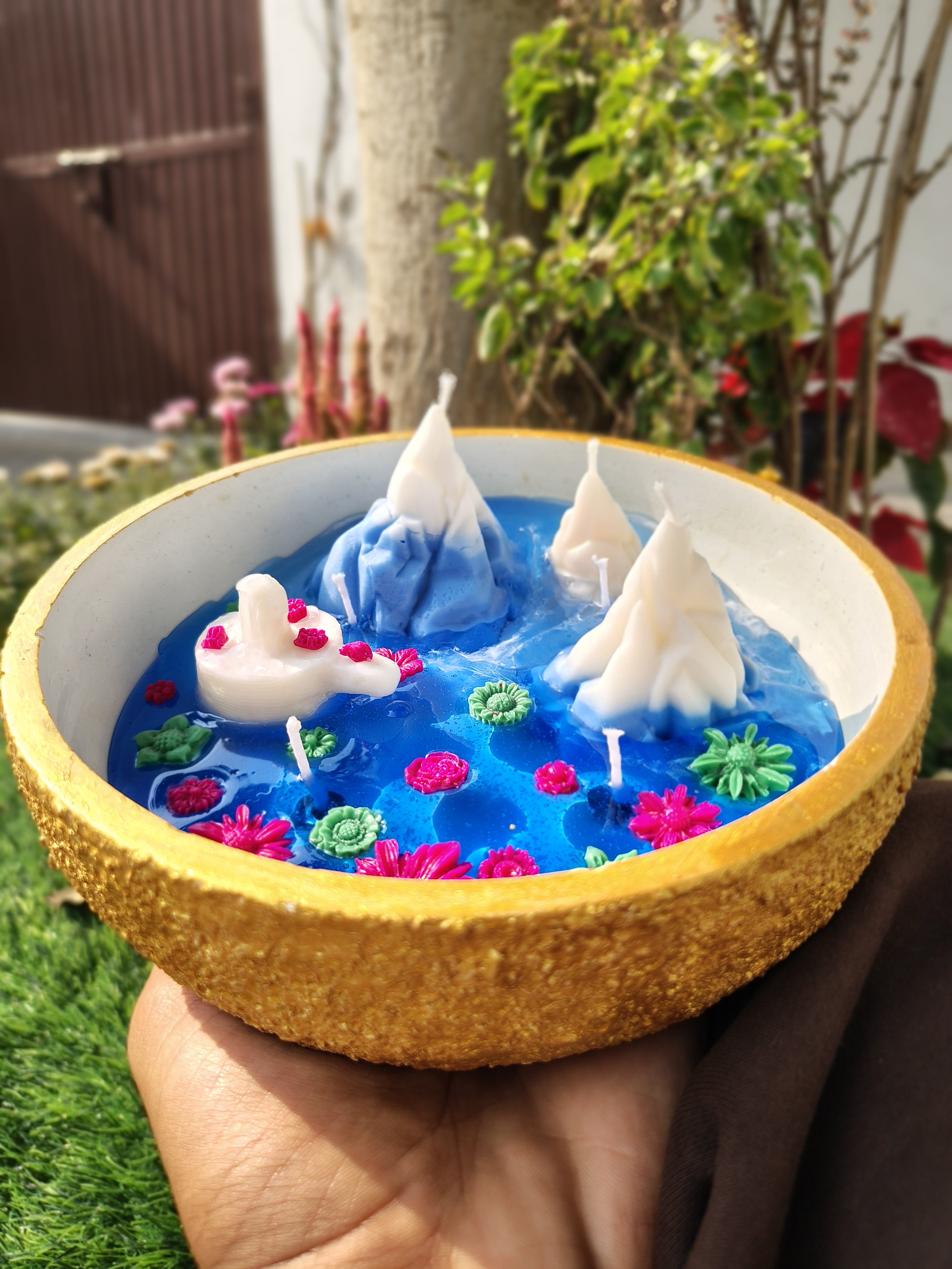 Divine Mahadev – Handcrafted Shivling Candle