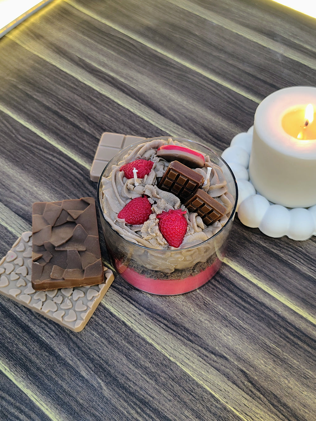 Choco Berry Delight – Dessert Inspired Candle