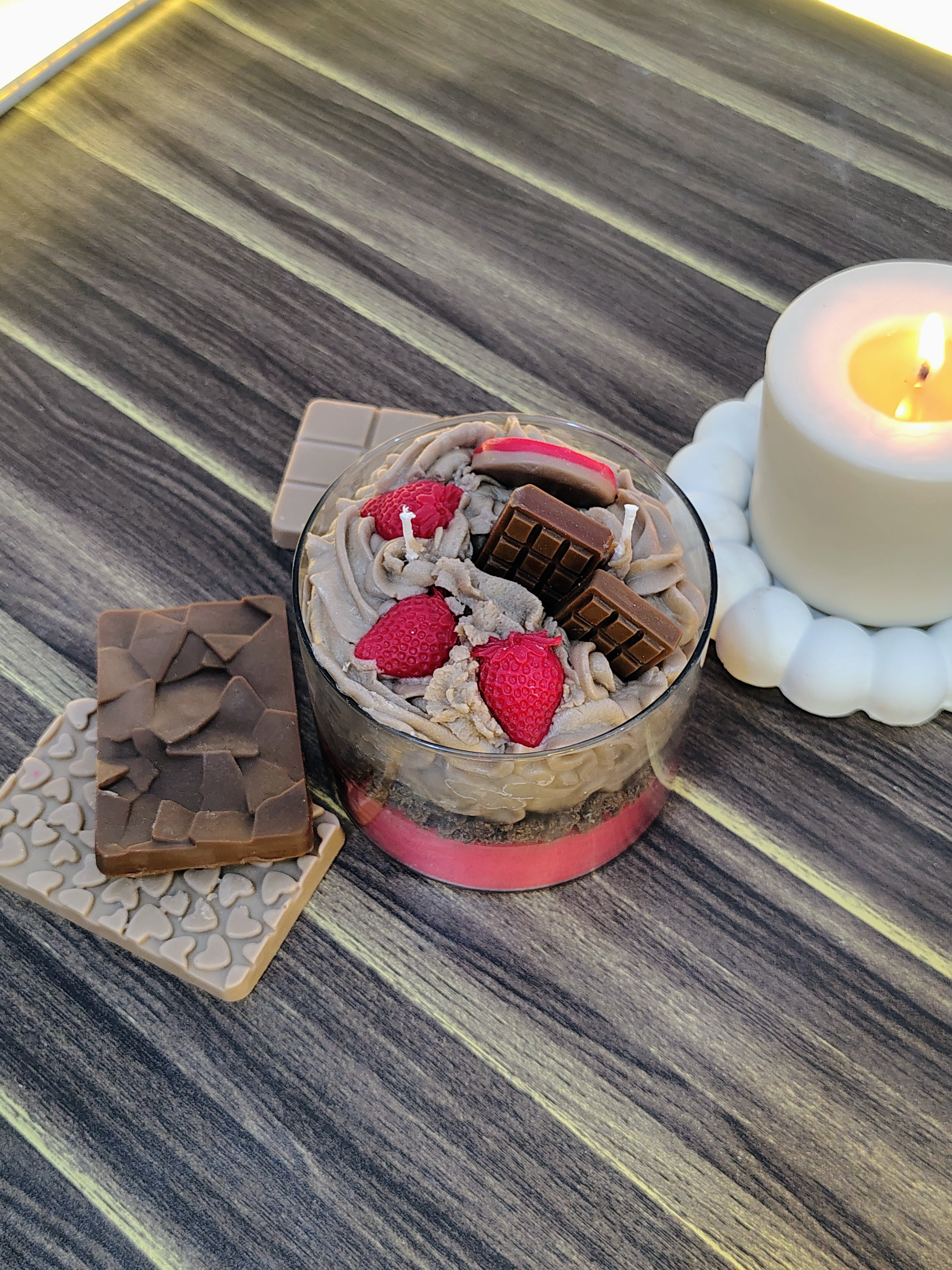 Choco Berry Delight – Dessert Inspired Candle