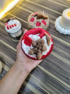 Gingerbread Delight Candle | Handmade Dessert Jar Candle