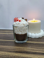Candy Cane Cocoa Jar Candle