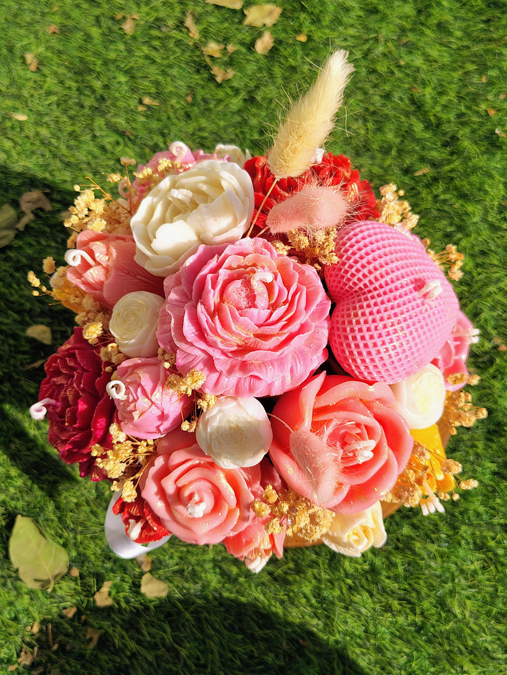 Pink Carnival - Candle Bouquet
