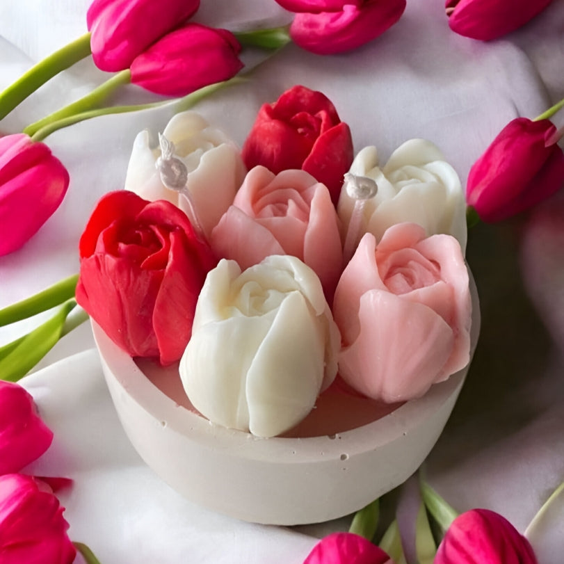 Tulip Garden Candle