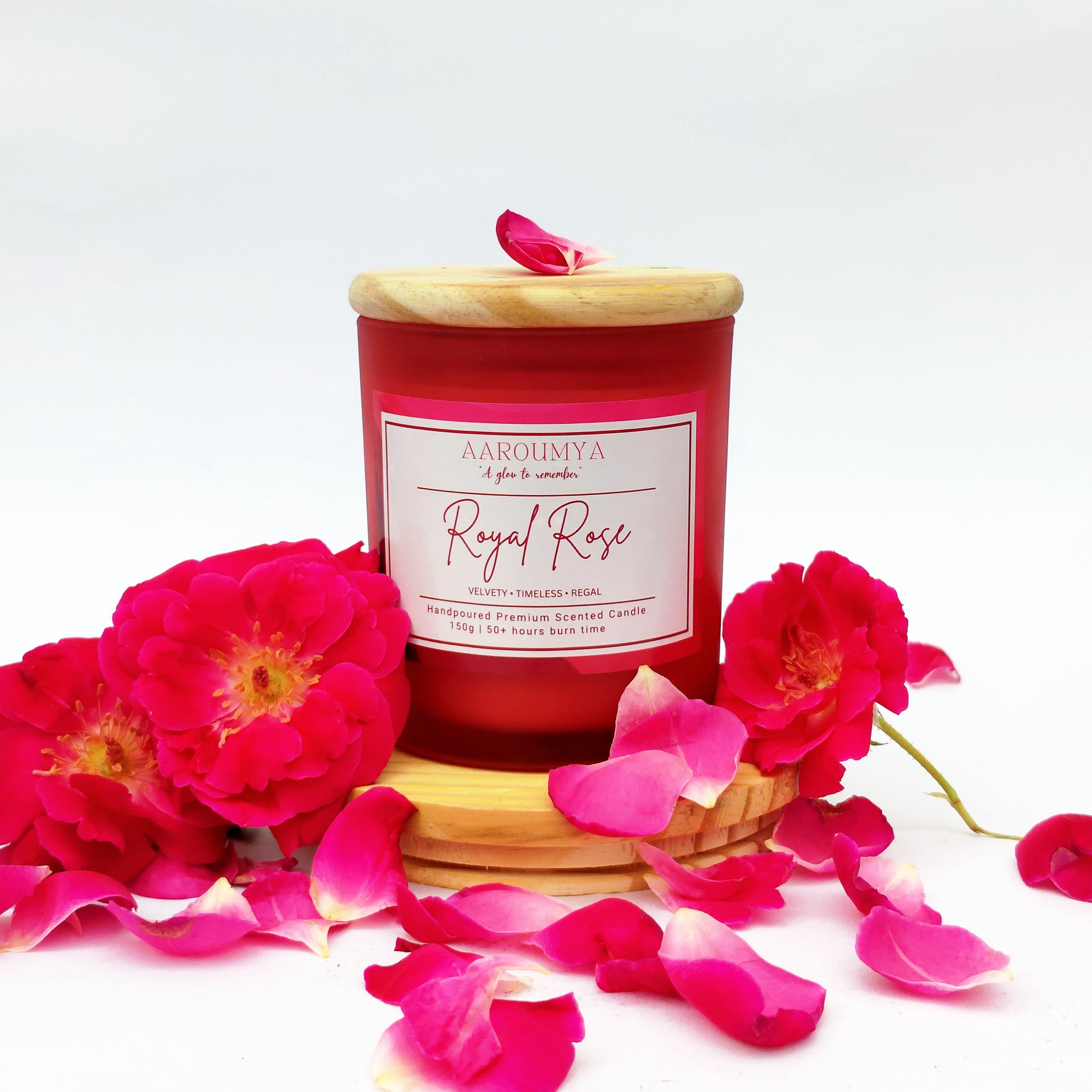 Royal Rose Jar Candle